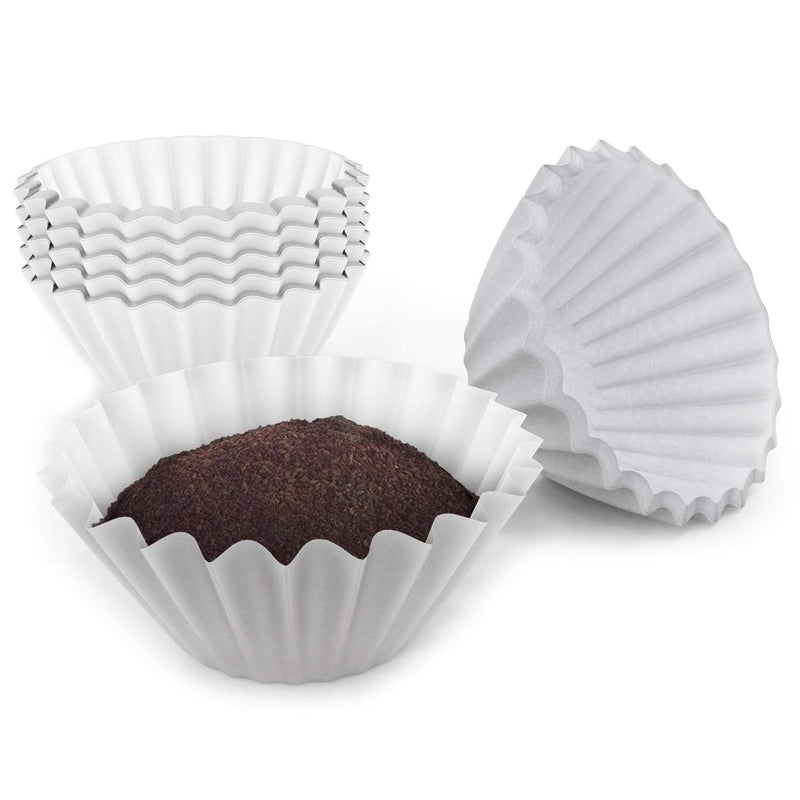 PureHQ Disposable Coffee Paper Filters for Keurig K-Duo Essential, K Duo Brewer, and K-Duo Plus Carafe Coffee Makers - Fits K-Duo Gold Tone Mesh Filter Basket Carafe â€“ Coffee Sediment-Free (100 Pack) - Image 1